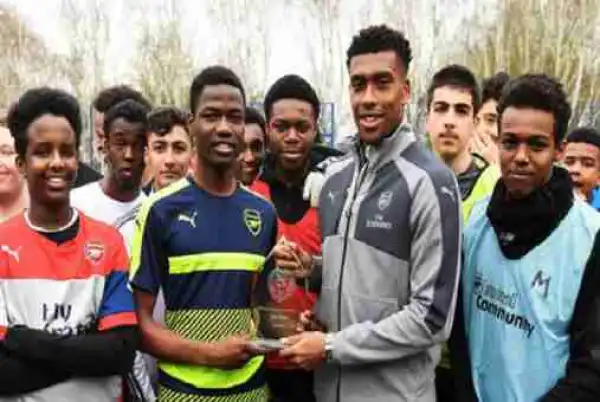 Alex Iwobi Wins Arsenal